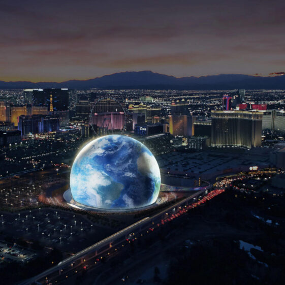 MSG Sphere Newest Attraction in Las Vegas with Massive LED Display