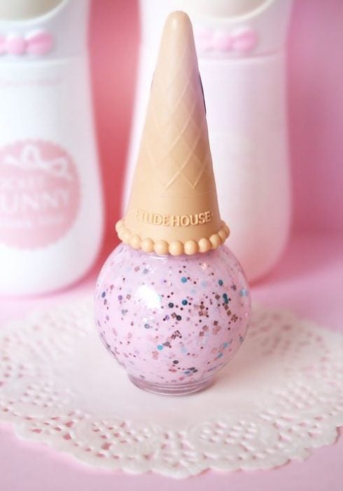 Ice cream-shaped enamel
