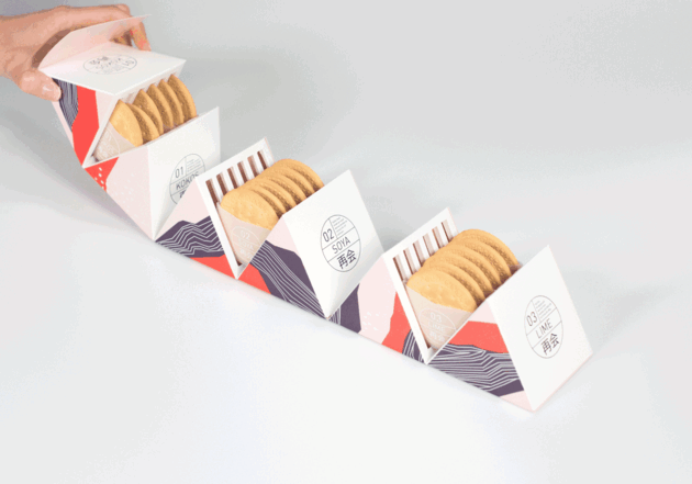 Cookie Packaging with Easy Serving