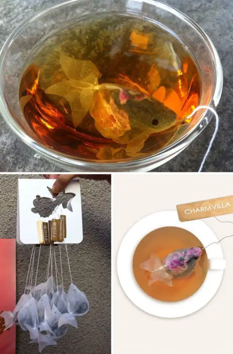 Koi Fish Shaped Tea Packaging