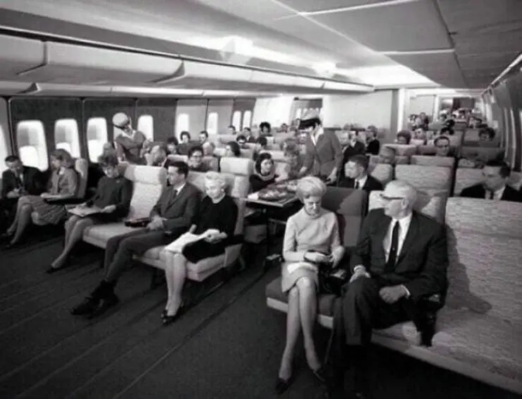 Pan Am 747 Economy Class