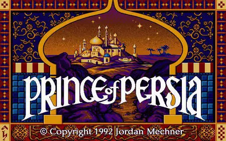 Prince Of Persia 1 Macintosh Starting Screen