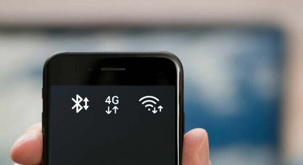 Wi Fi Bluetooth & Mobile Data Arrows
