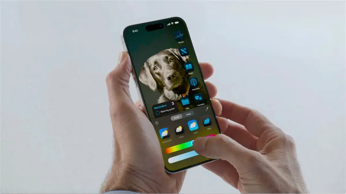 Home screen gets completely redesigned in iOS 18