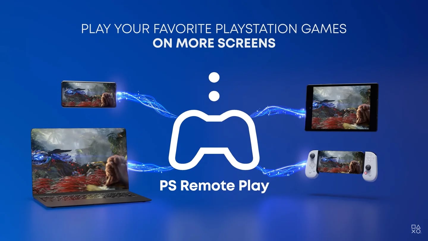 PS Remote Play is enabled for tablets, computers, and phones