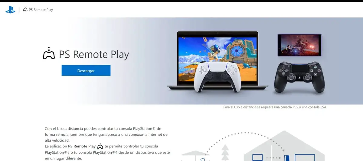 PS Remote Play is the platform that allows you to use the console remotely