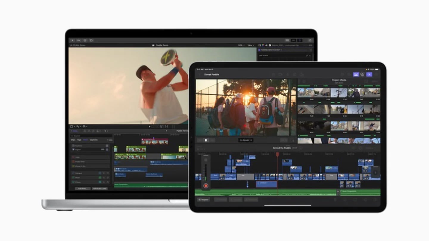 The Final Cut Pro program is only available for iPad and Mac.