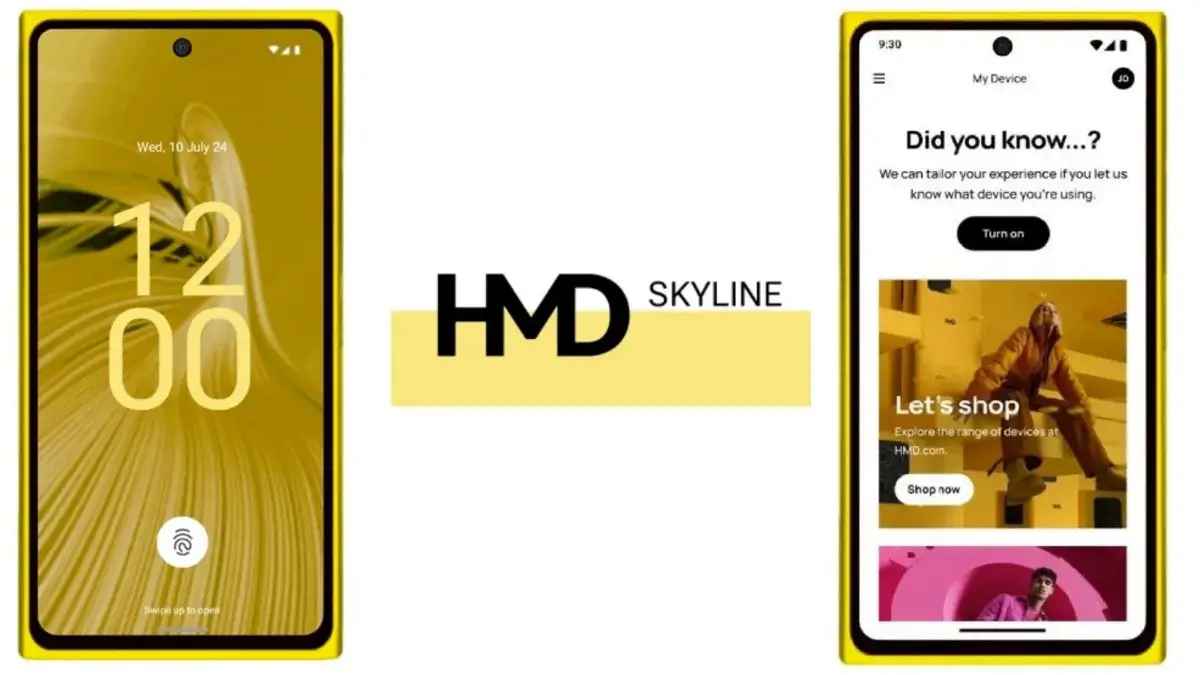 The new HMD Skyline is inspired by the design of Nokia Fable