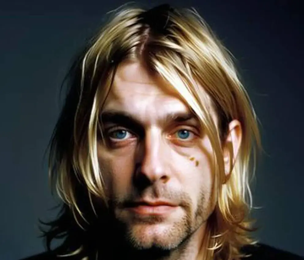 Musicians like Kurt Cobain were recreated by AI