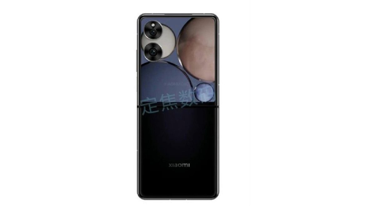This is what the outer screen of the Xiaomi MIX Flip will look like according to a leaked render