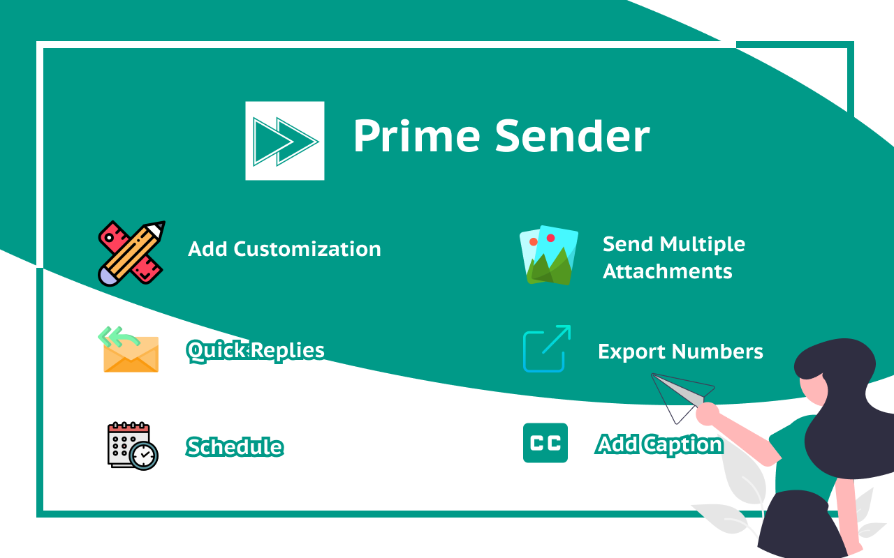 Web Sender Extension Promotional Image